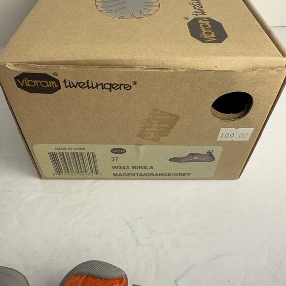 Vibram Women's Athletic Shoes - Pink and Orange - Picture 10 of 11